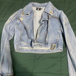 Double Breast Jean Jacket